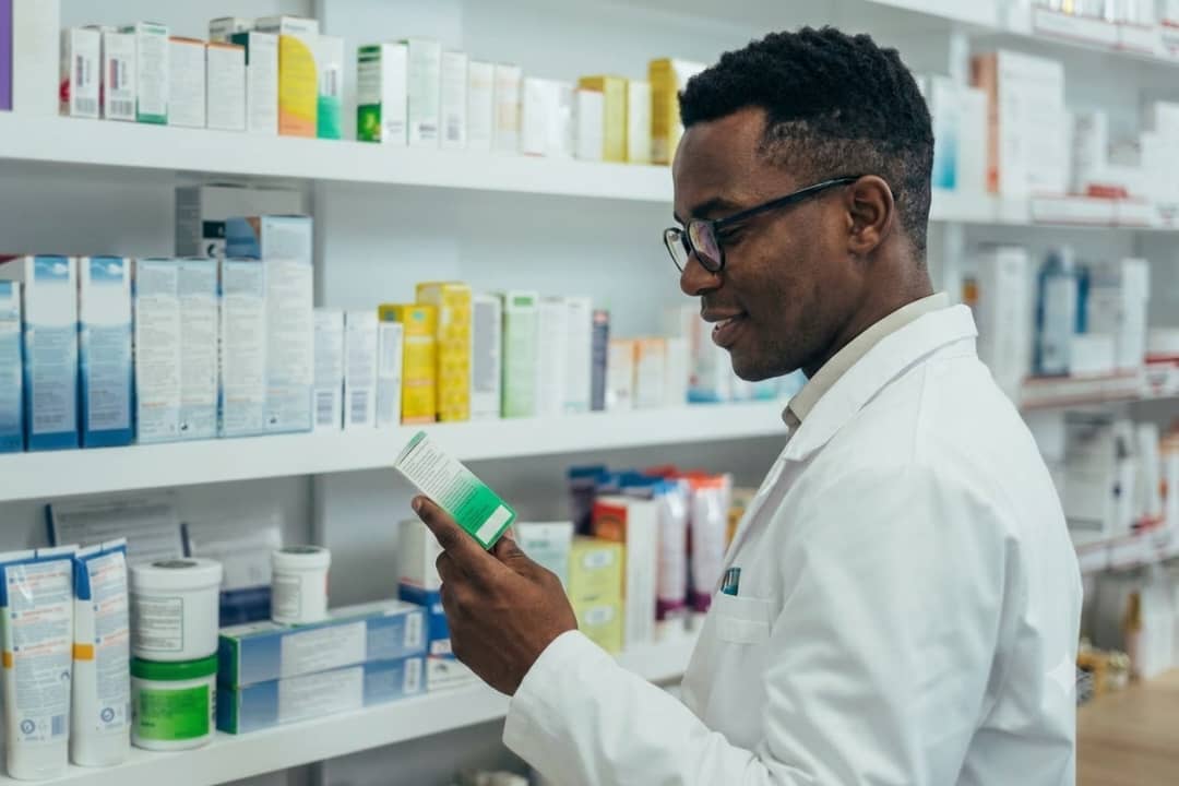 Pharmacy staff team